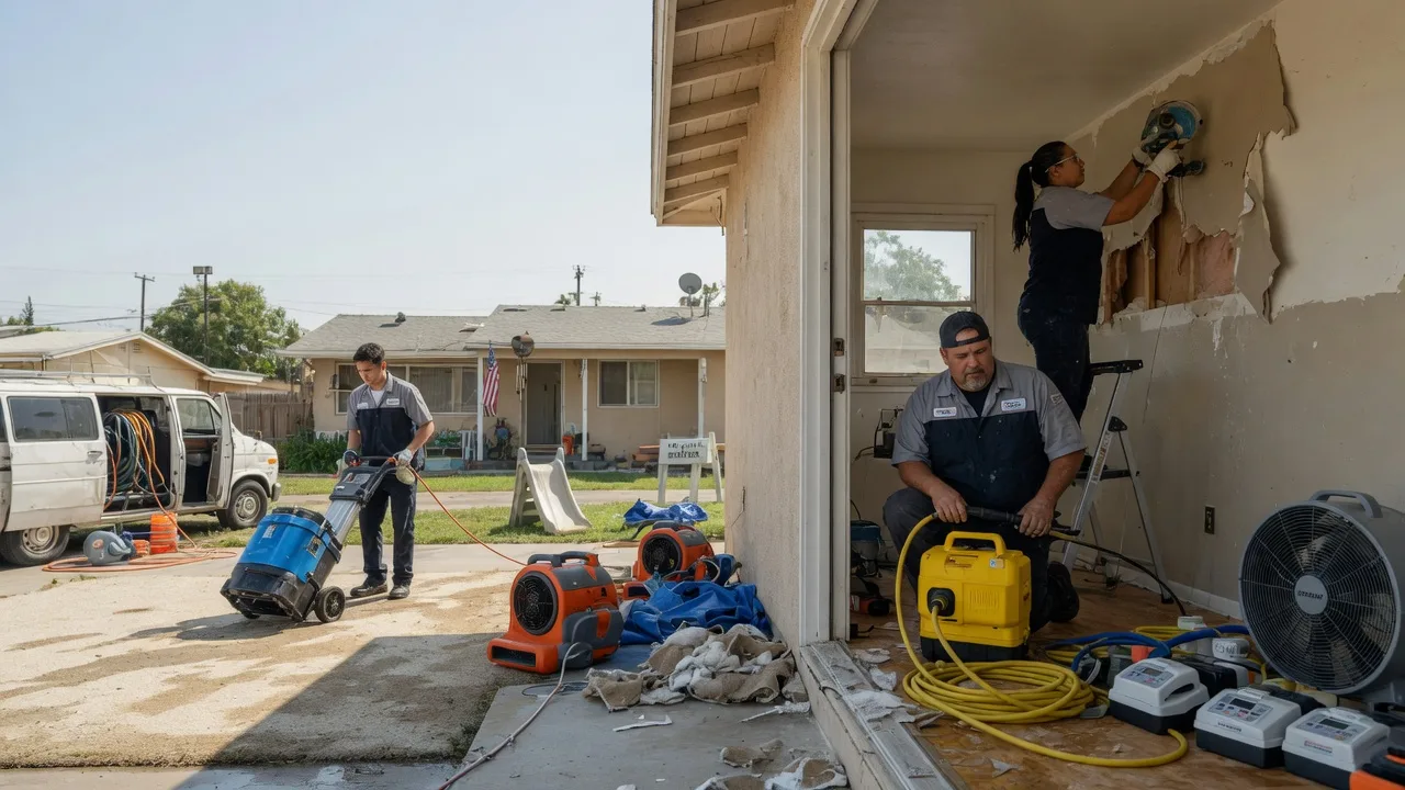 Water Damage Restoration in Dime Box, TX near me